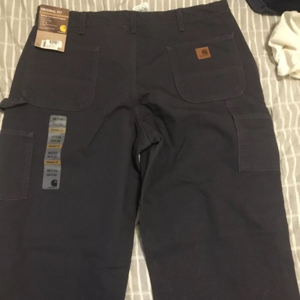 Carhartt Dungaree charcoal pants 38x32